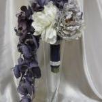 Real Touch Cascading Bridal..