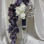 Real Touch Cascading Bridal..