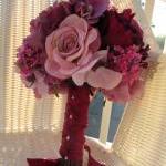 Silk Bridal Bouquet - Laven..