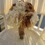 Silk Bridal Bouquet - Ivory..