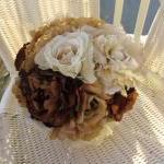 Silk Bridal Bouquet - Ivory..
